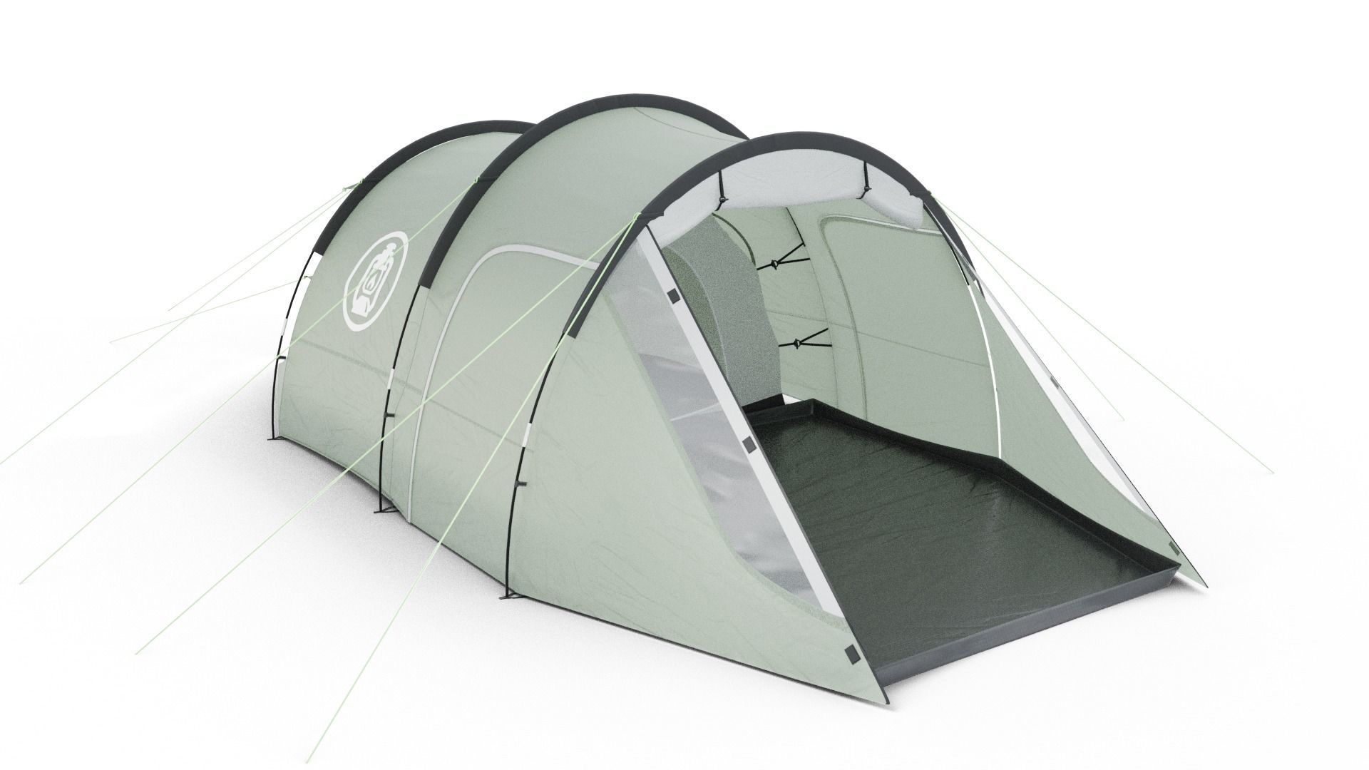 Camping Tent 3D model_1