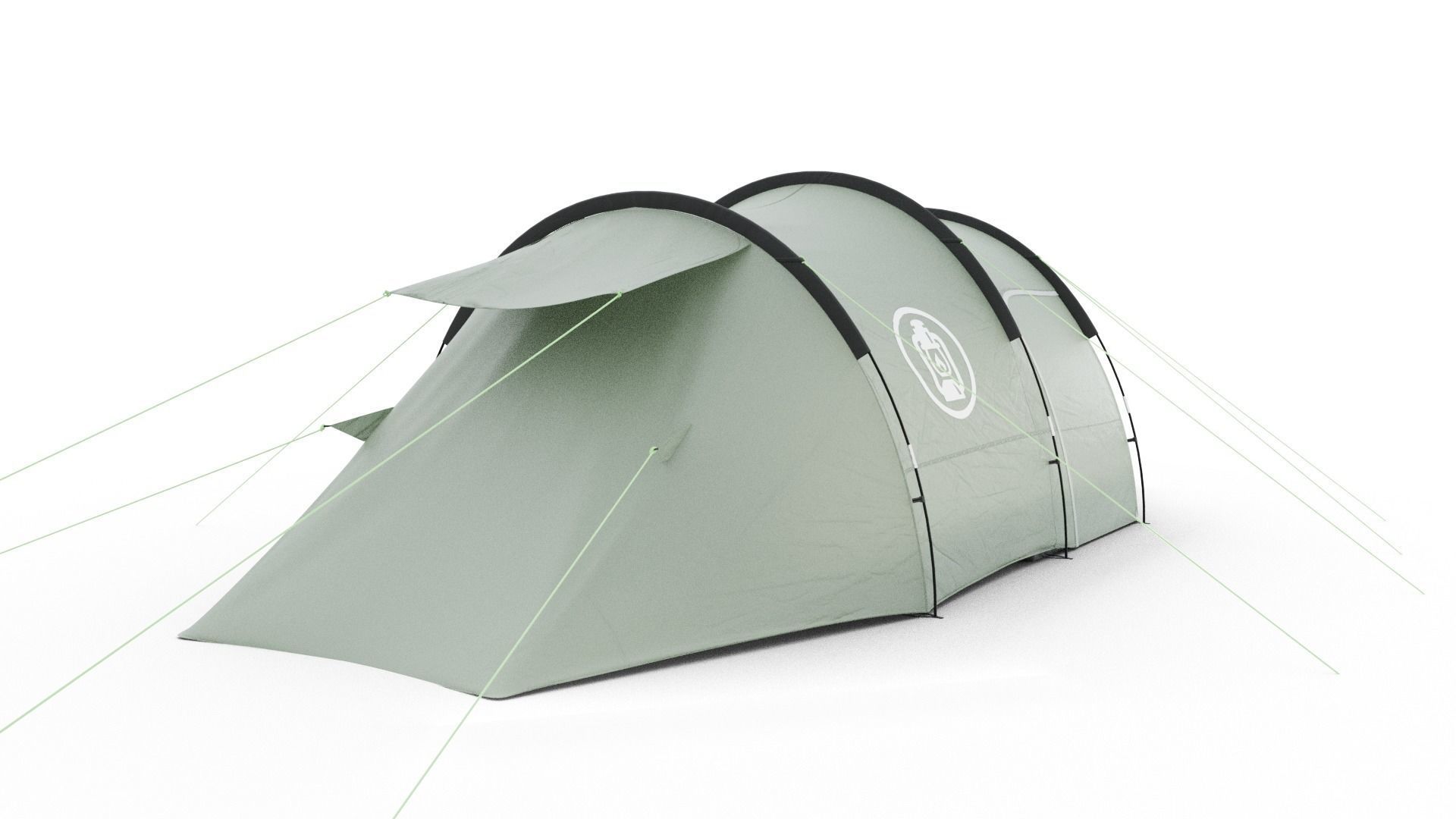 Camping Tent 3D model_5