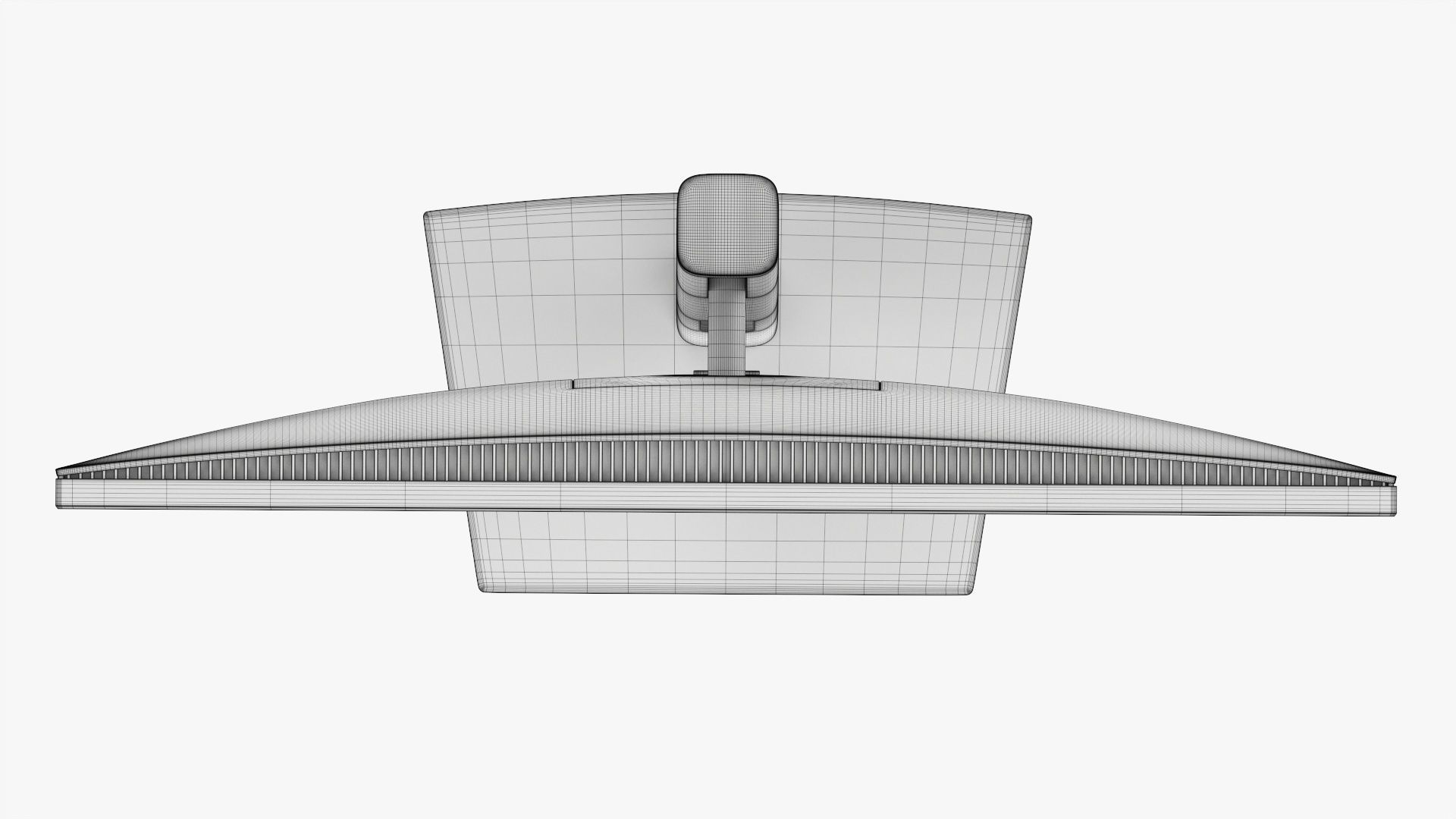 Dell Ultra Sharp LCD 24 inch monitor 3D model_17