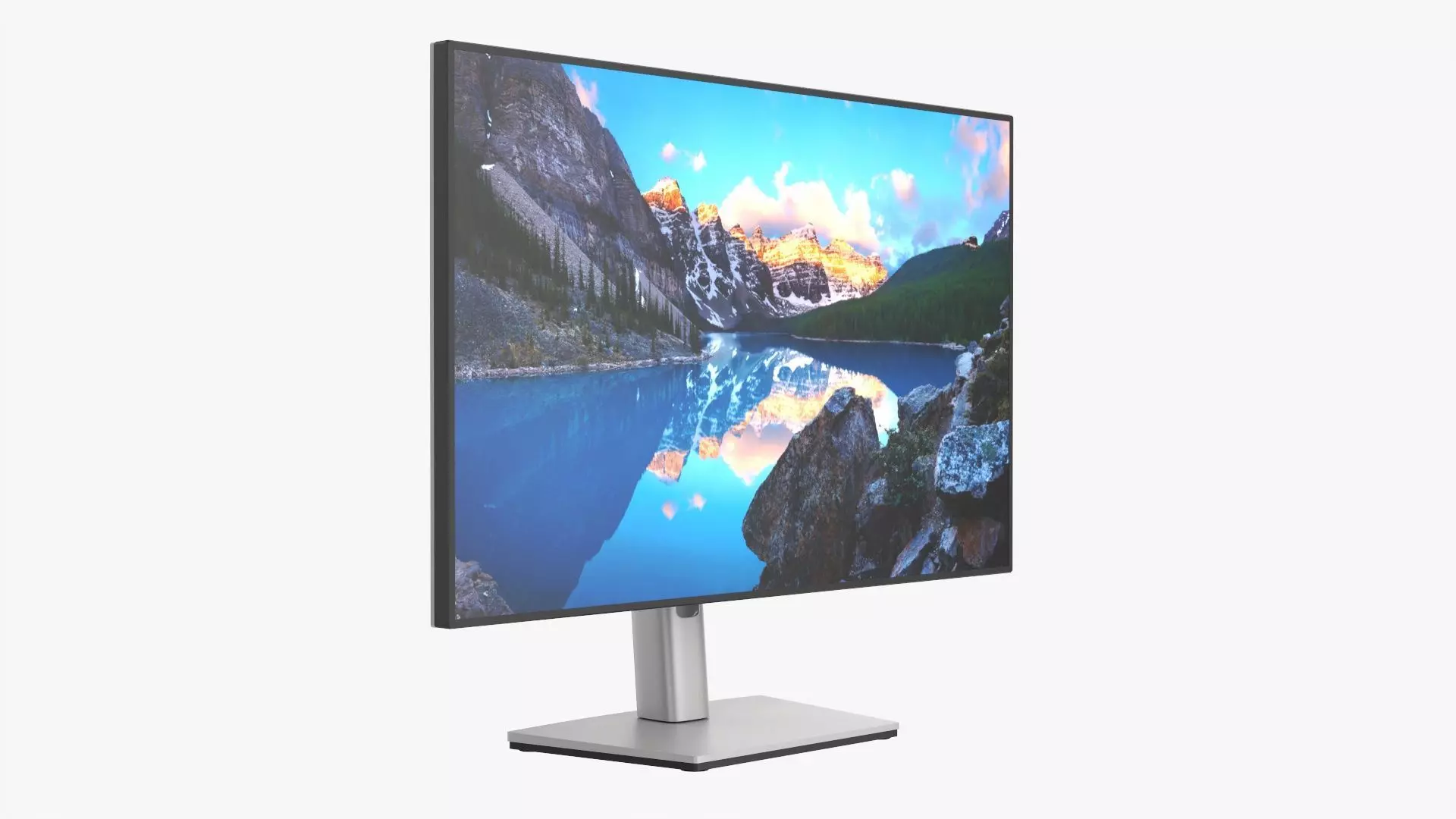 Dell Ultra Sharp LCD 24 inch monitor 3D model_0