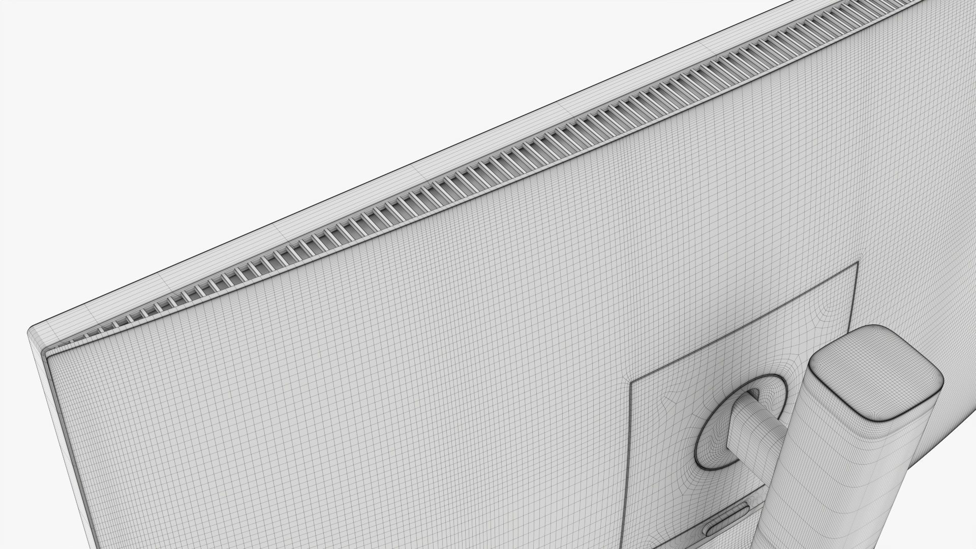 Dell Ultra Sharp LCD 24 inch monitor 3D model_12