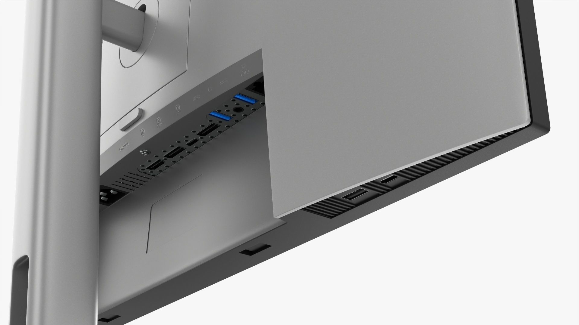 Dell Ultra Sharp LCD 24 inch monitor 3D model_5