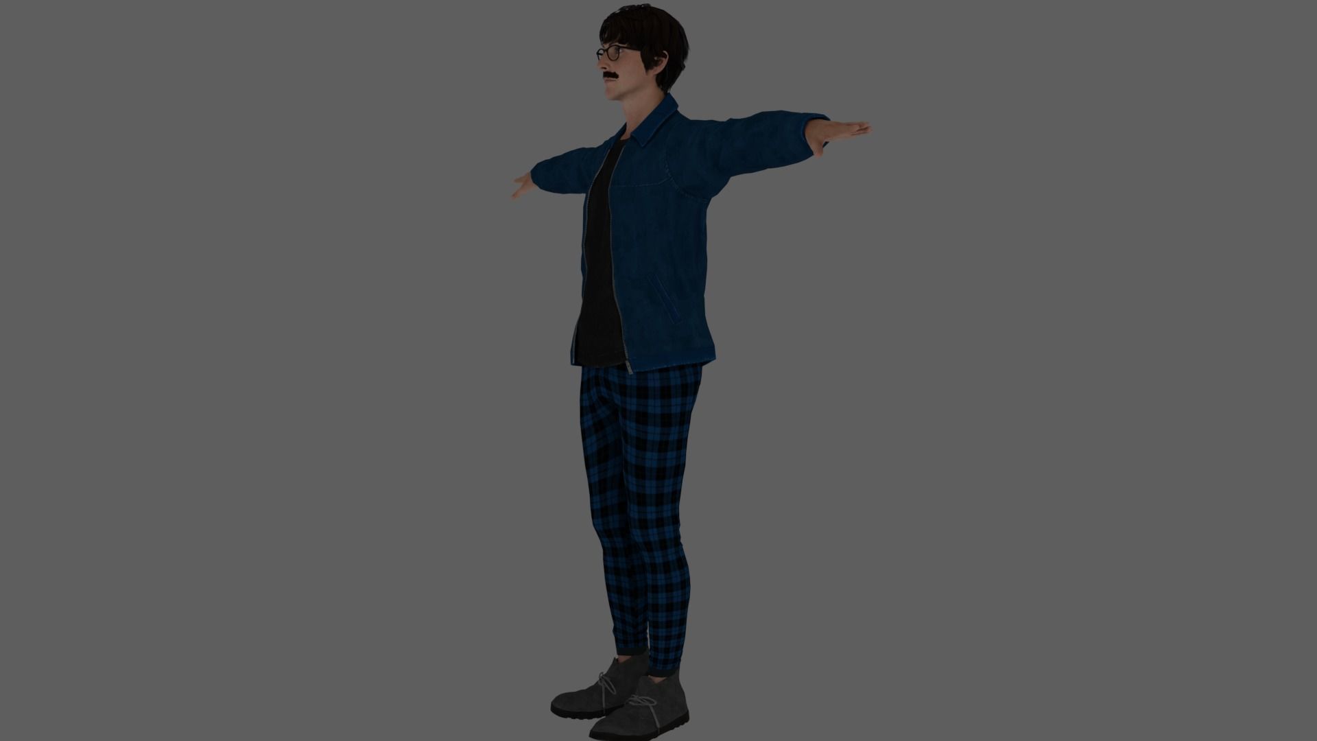 8 Characters Pack Vol 6 3D model_26