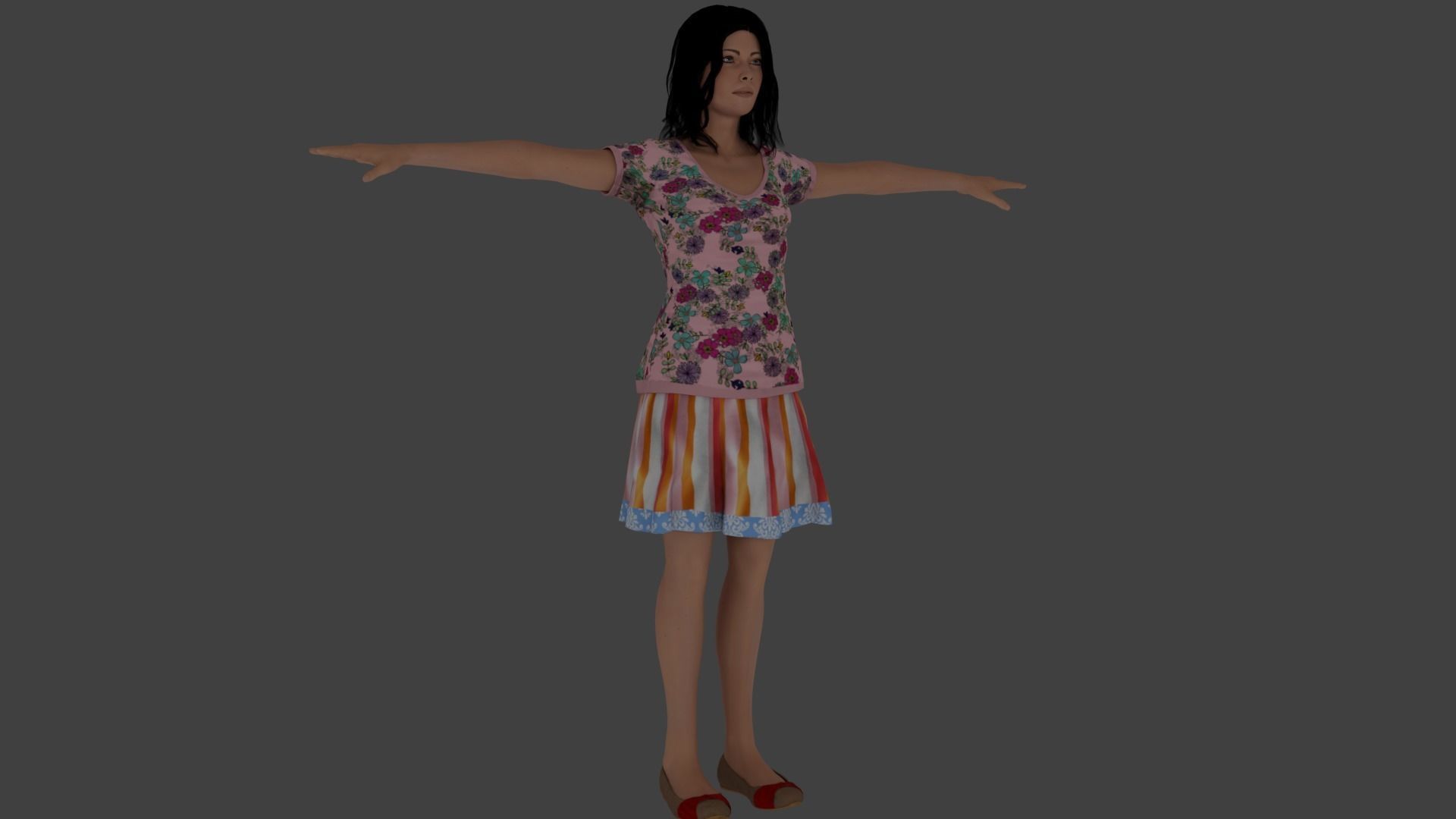 8 Characters Pack Vol 6 3D model_13