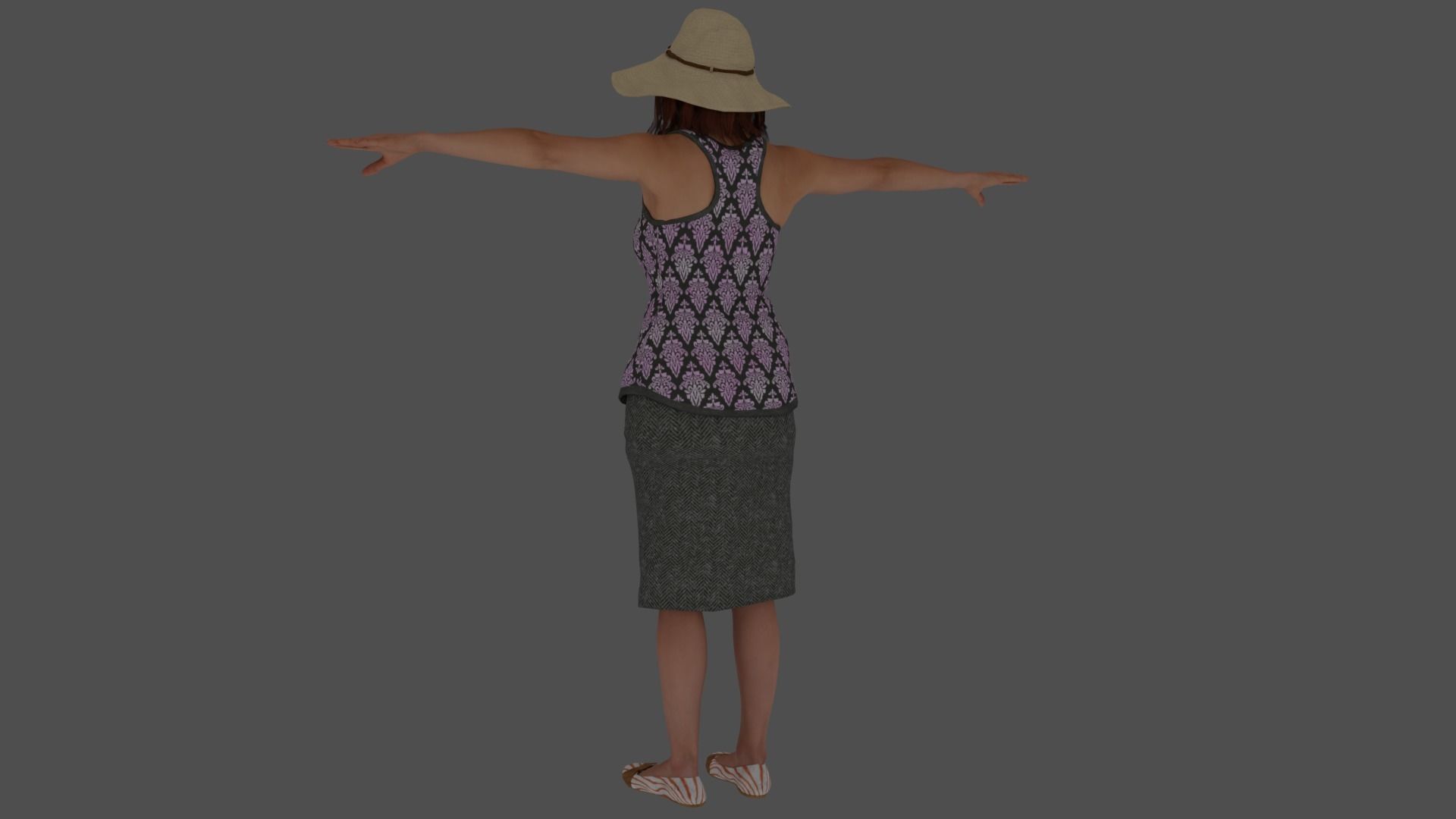 8 Characters Pack Vol 6 3D model_2