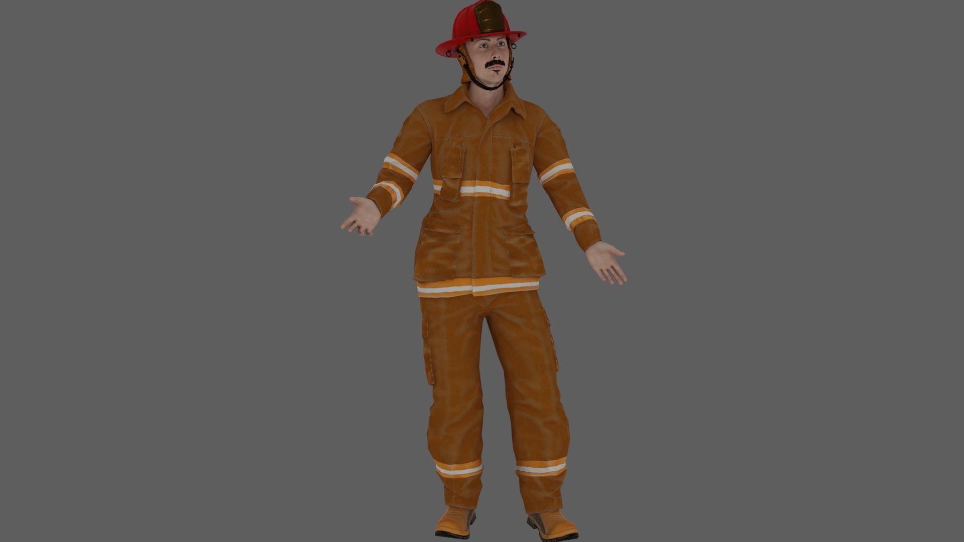 8 Characters Pack Vol 6 3D model_16