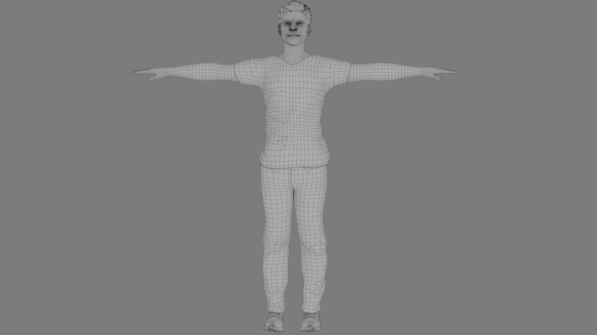 8 Characters Pack Vol 6 3D model_35