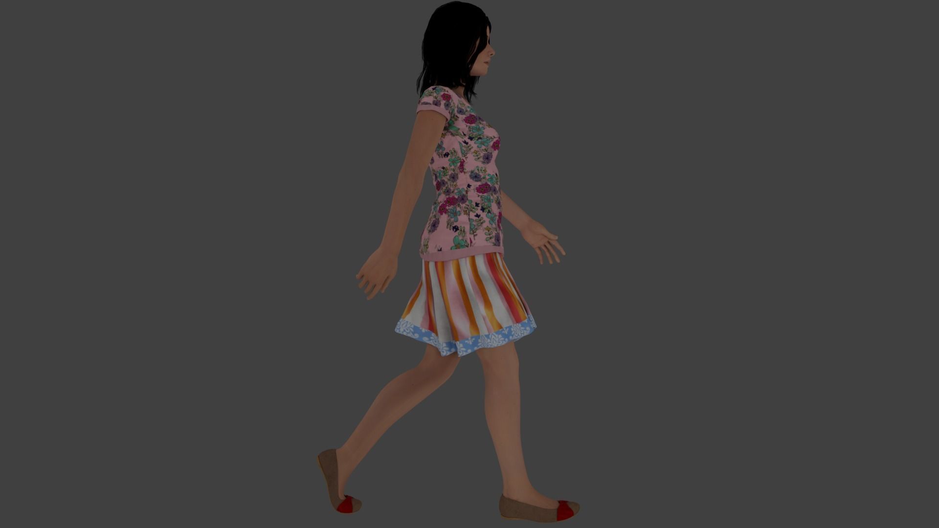 8 Characters Pack Vol 6 3D model_10