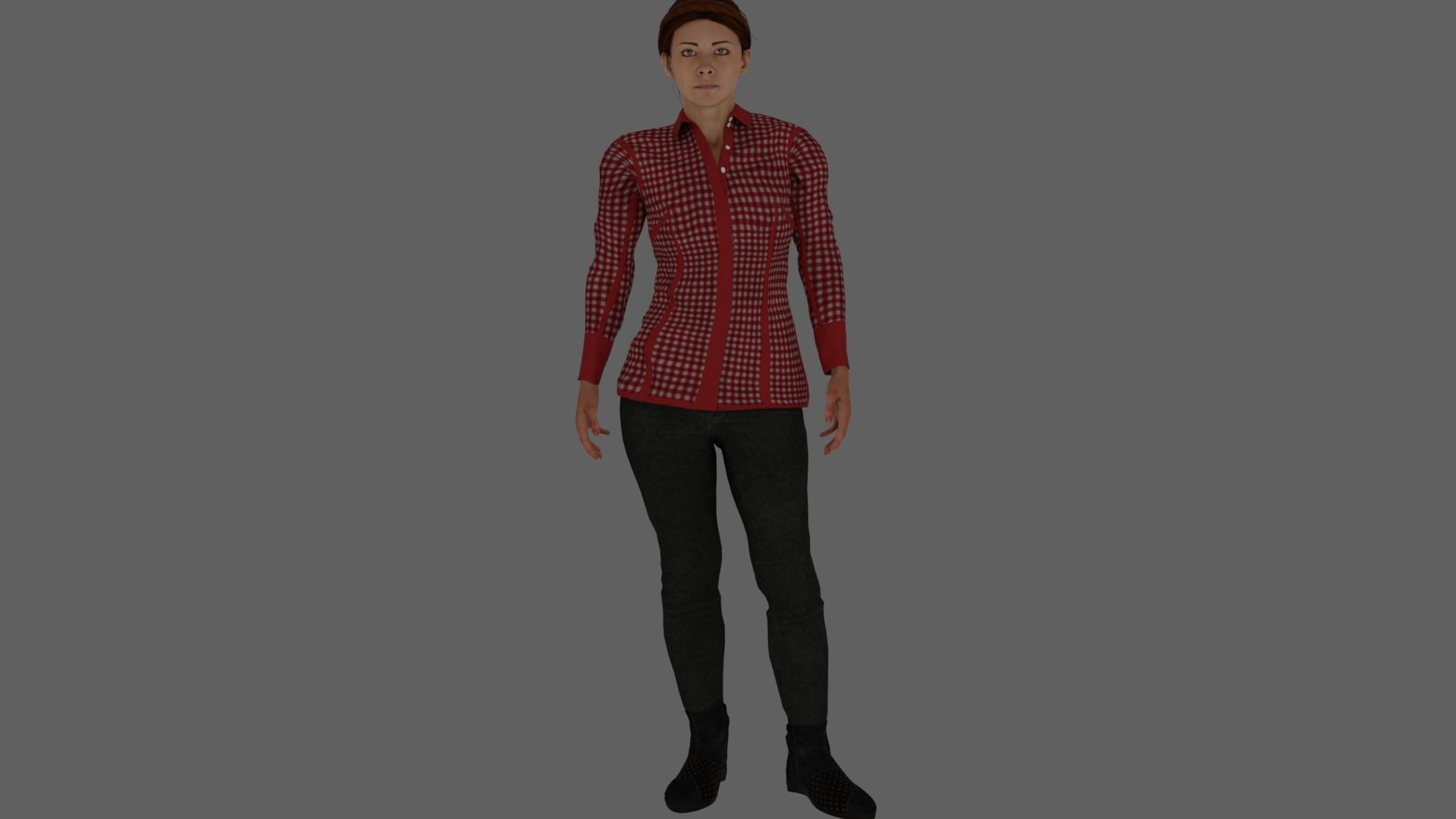 8 Characters Pack Vol 6 3D model_6