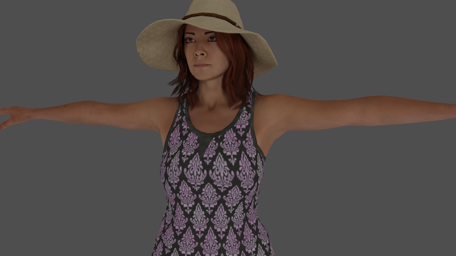 8 Characters Pack Vol 6 3D model_3