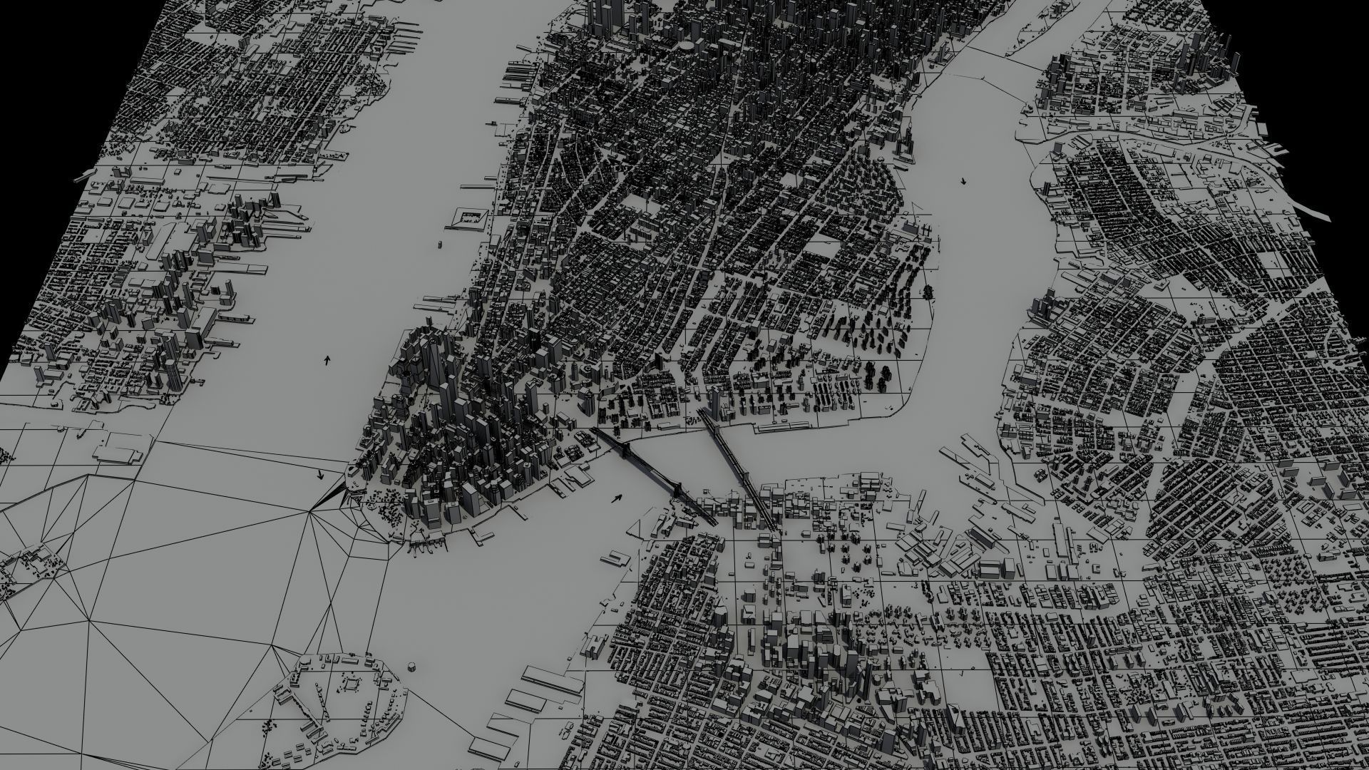 New York City Night 3D model_31