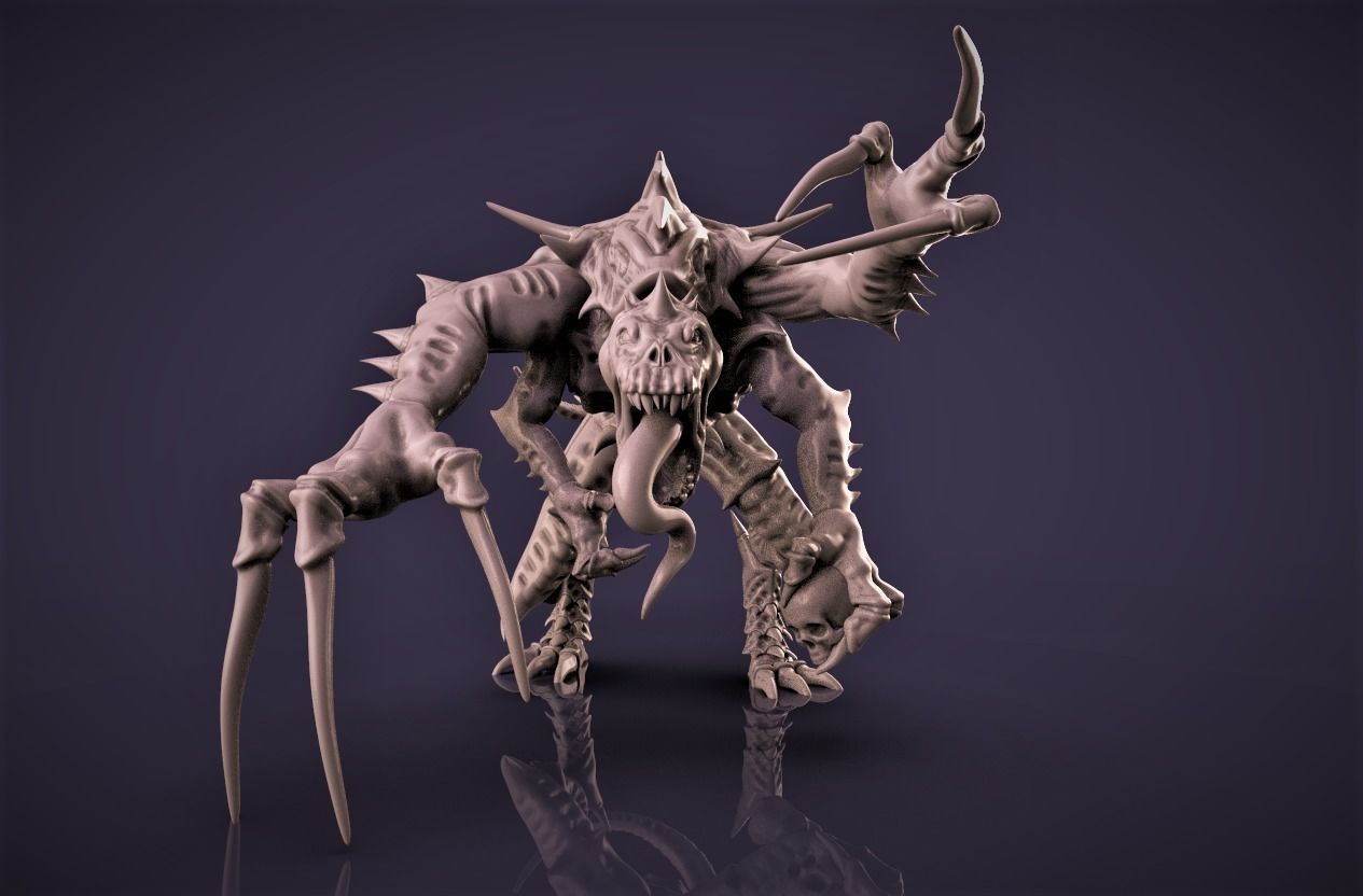Broodlord Inspired Fanart 3D printable model 3D print model 3D print model_10