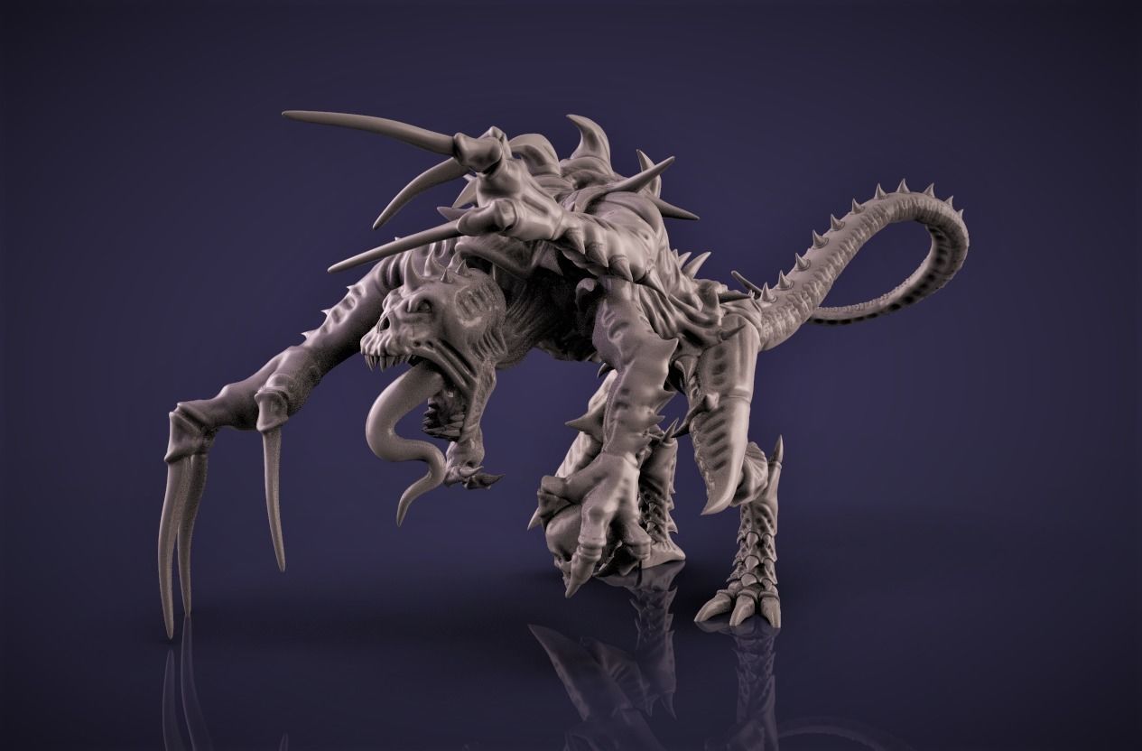 Broodlord Inspired Fanart 3D printable model 3D print model 3D print model_3