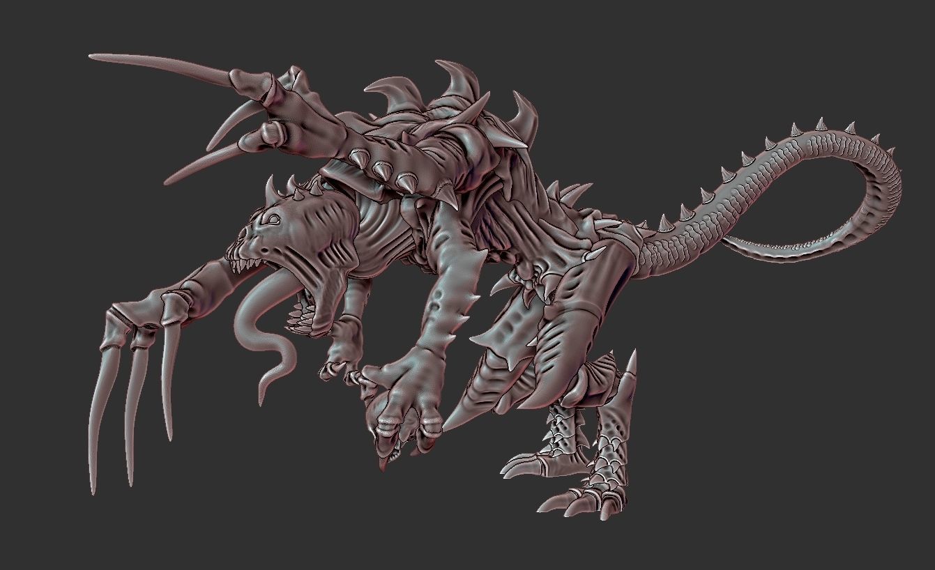 Broodlord Inspired Fanart 3D printable model 3D print model 3D print model_1