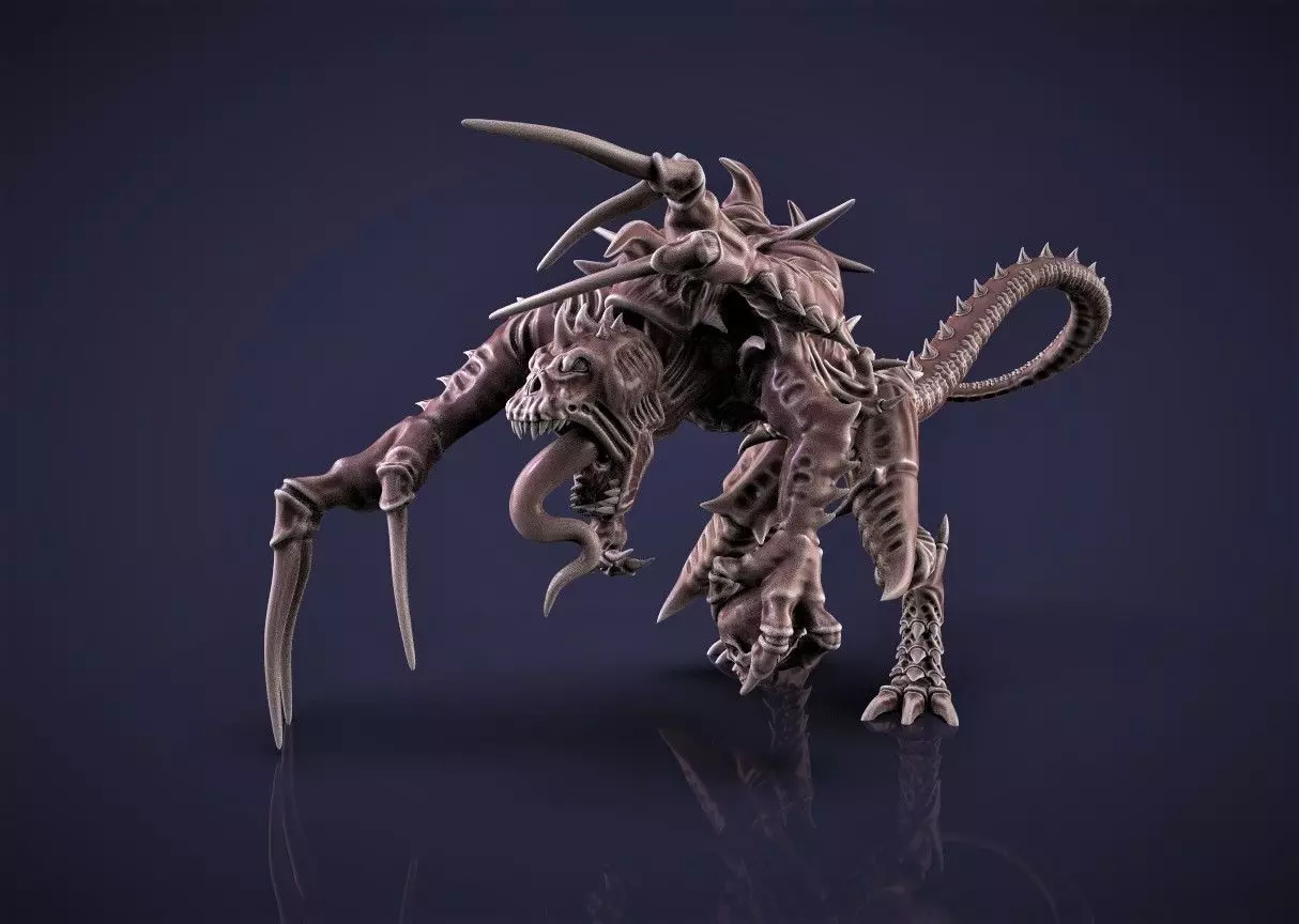 Broodlord Inspired Fanart 3D printable model 3D print model 3D print model_0