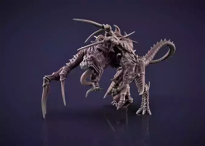 Broodlord Inspired Fanart 3D printable model 3D print model