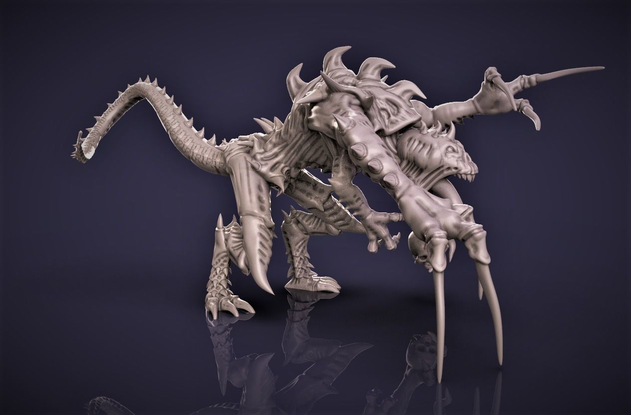 Broodlord Inspired Fanart 3D printable model 3D print model 3D print model_8