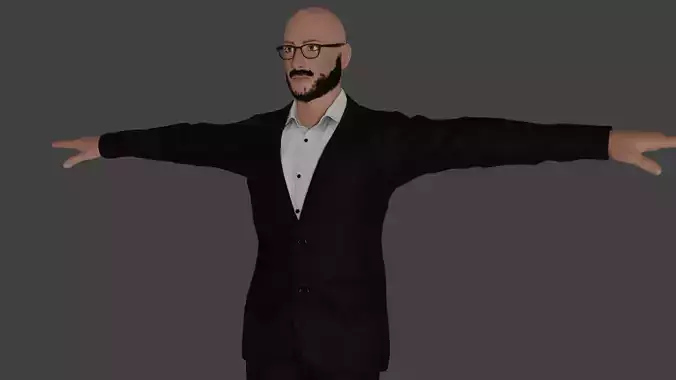 Rigged Male Character 21