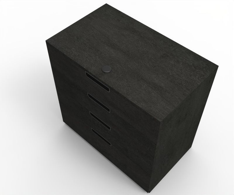 Tall Drawer Low-poly 3D model_4