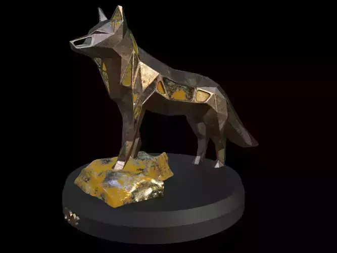 Steampunk Fox Rock