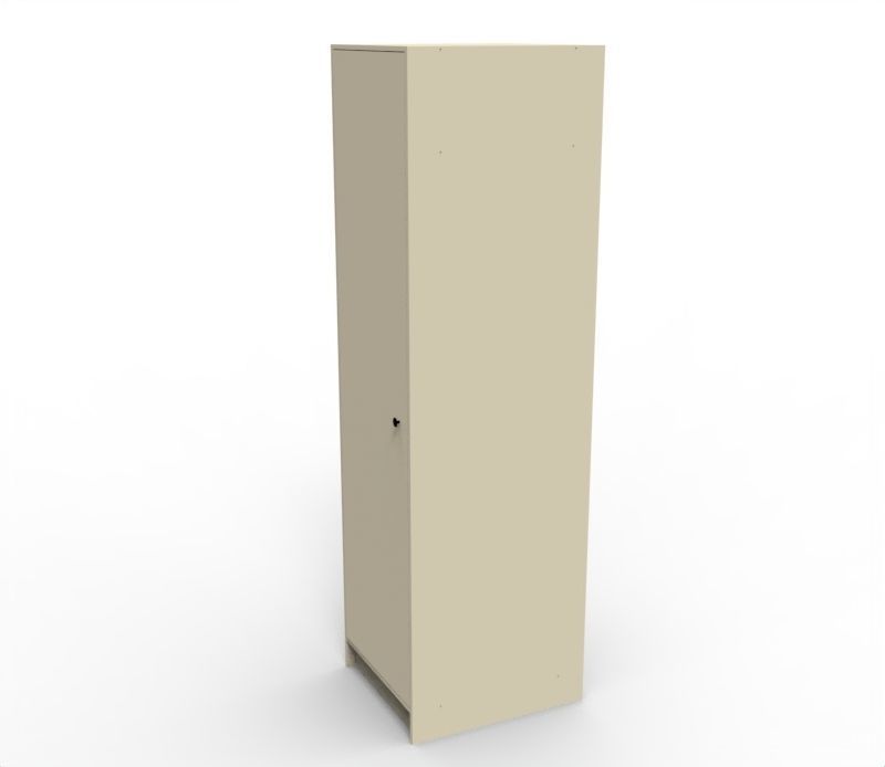 Tall Cabinet Low-poly 3D model_4