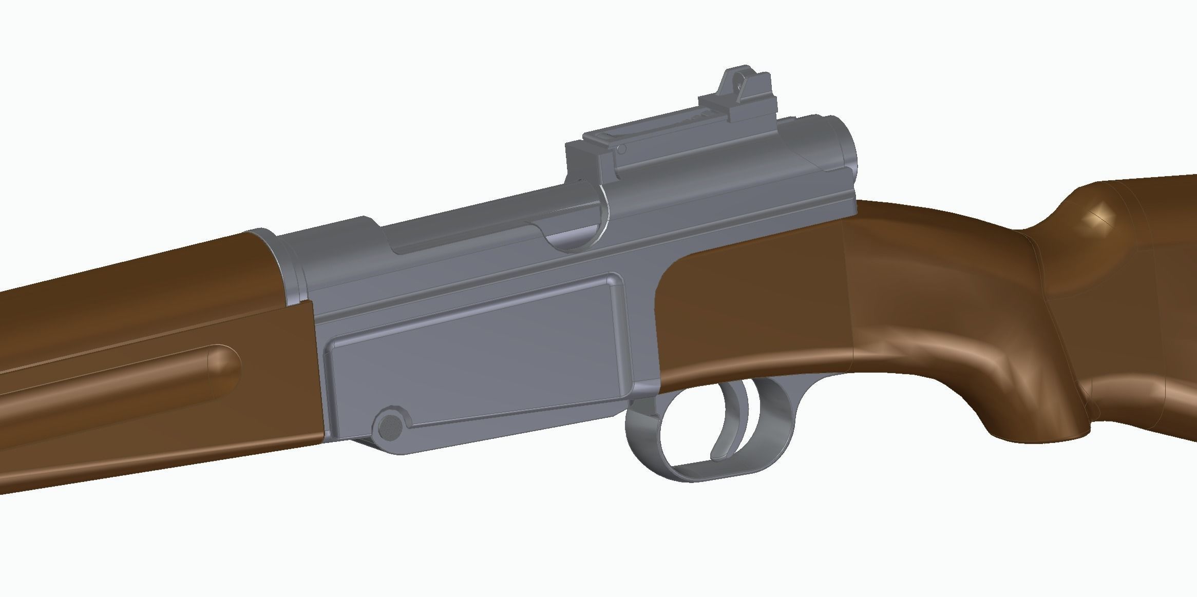 MAS-36 luftwaffe rifle 3D model_9