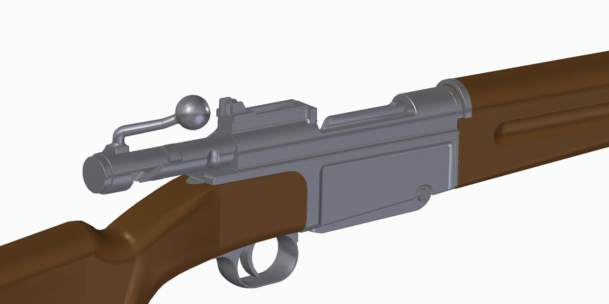 MAS-36 luftwaffe rifle 3D model_12