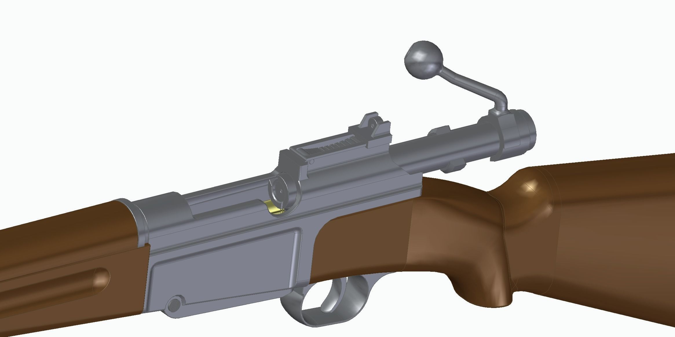 MAS-36 luftwaffe rifle 3D model_14