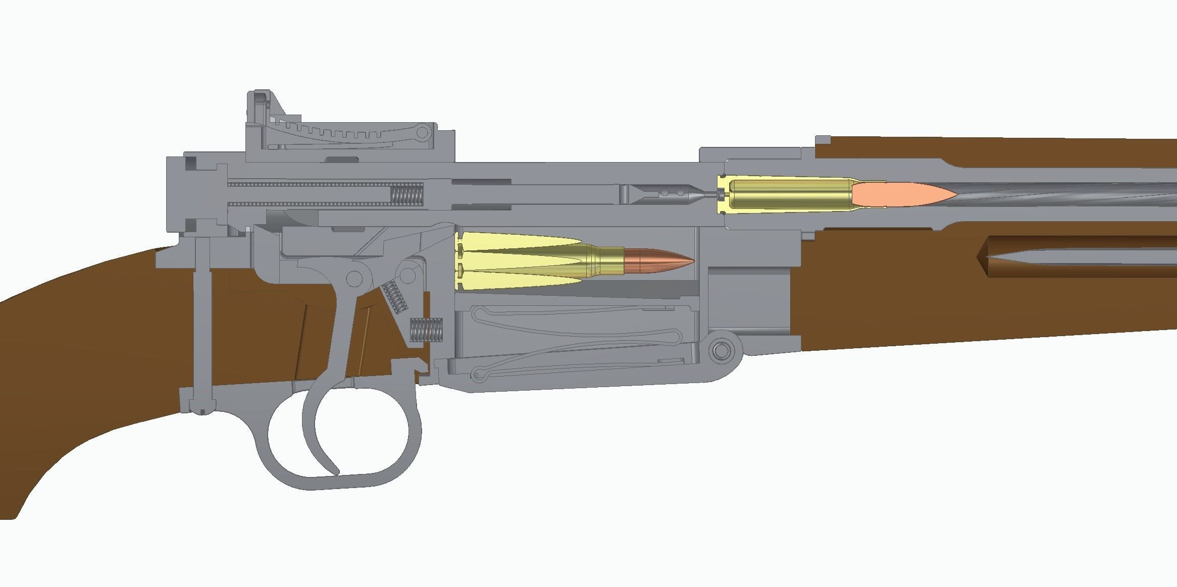 MAS-36 luftwaffe rifle 3D model_20