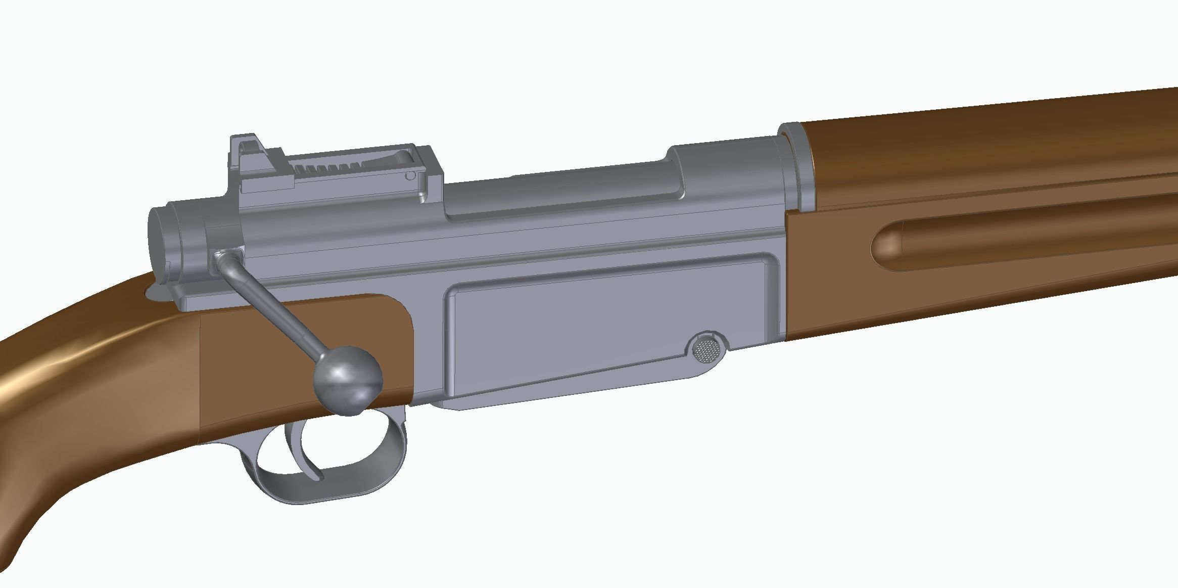MAS-36 luftwaffe rifle 3D model_11