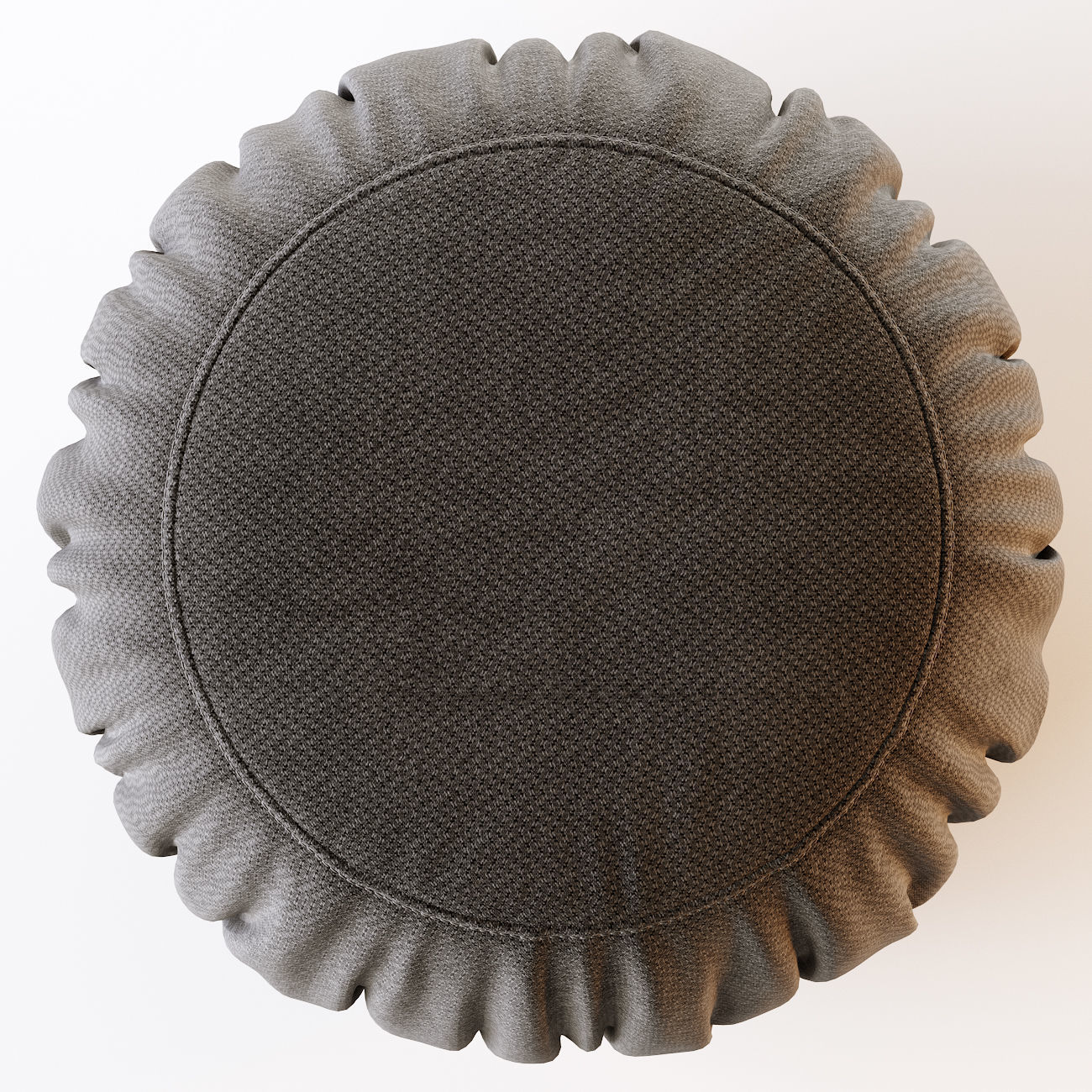 Batista   Round Cocktail Ottoman Version 3D model_4