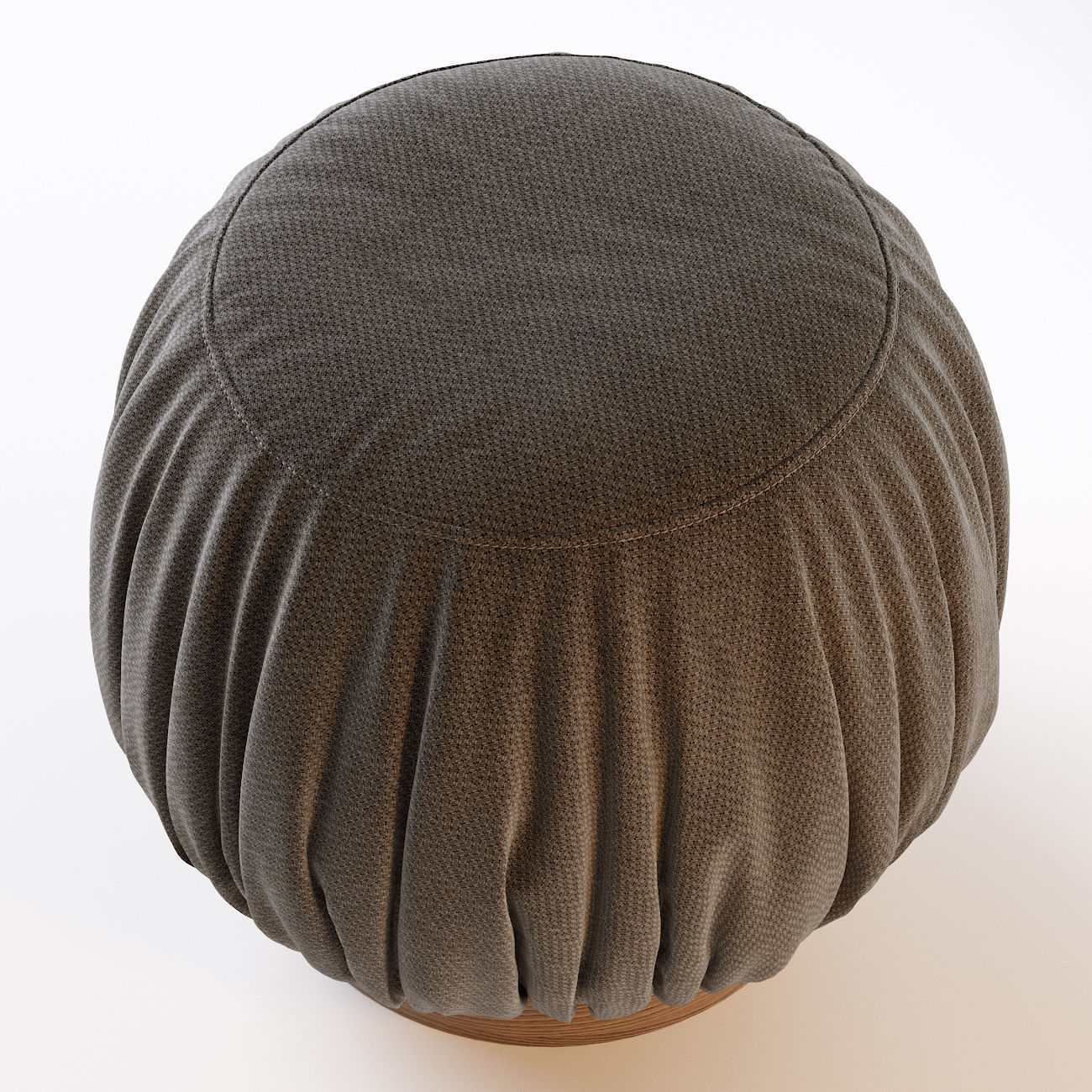 Batista   Round Cocktail Ottoman Version 3D model_1