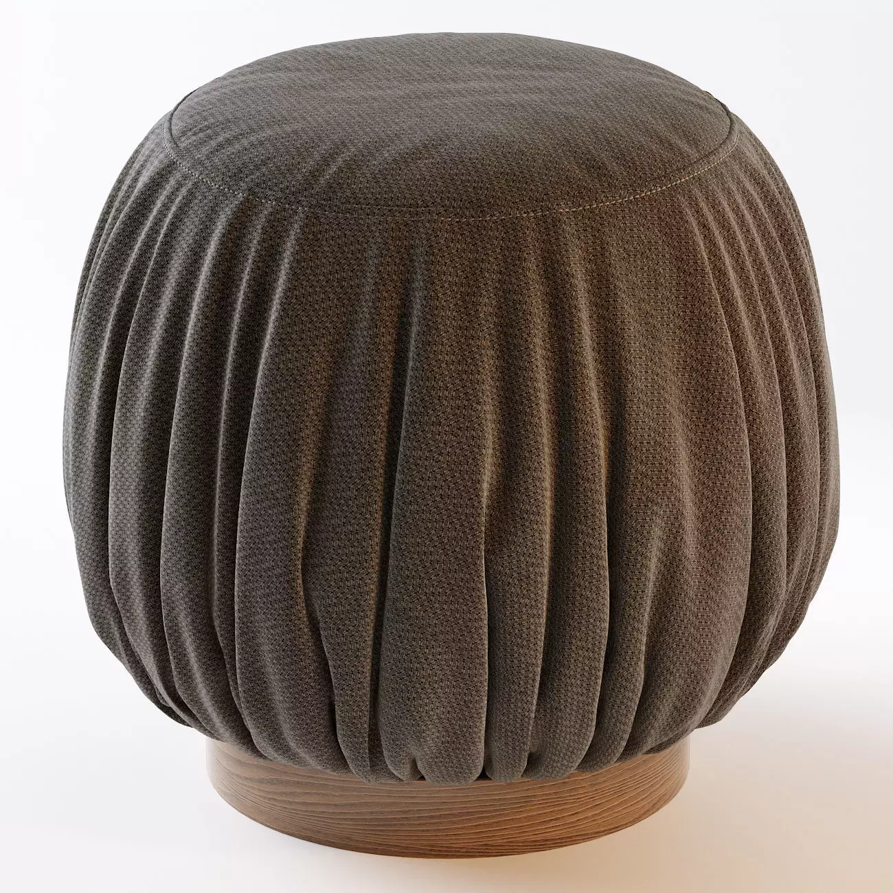 Batista   Round Cocktail Ottoman Version 3D model_0