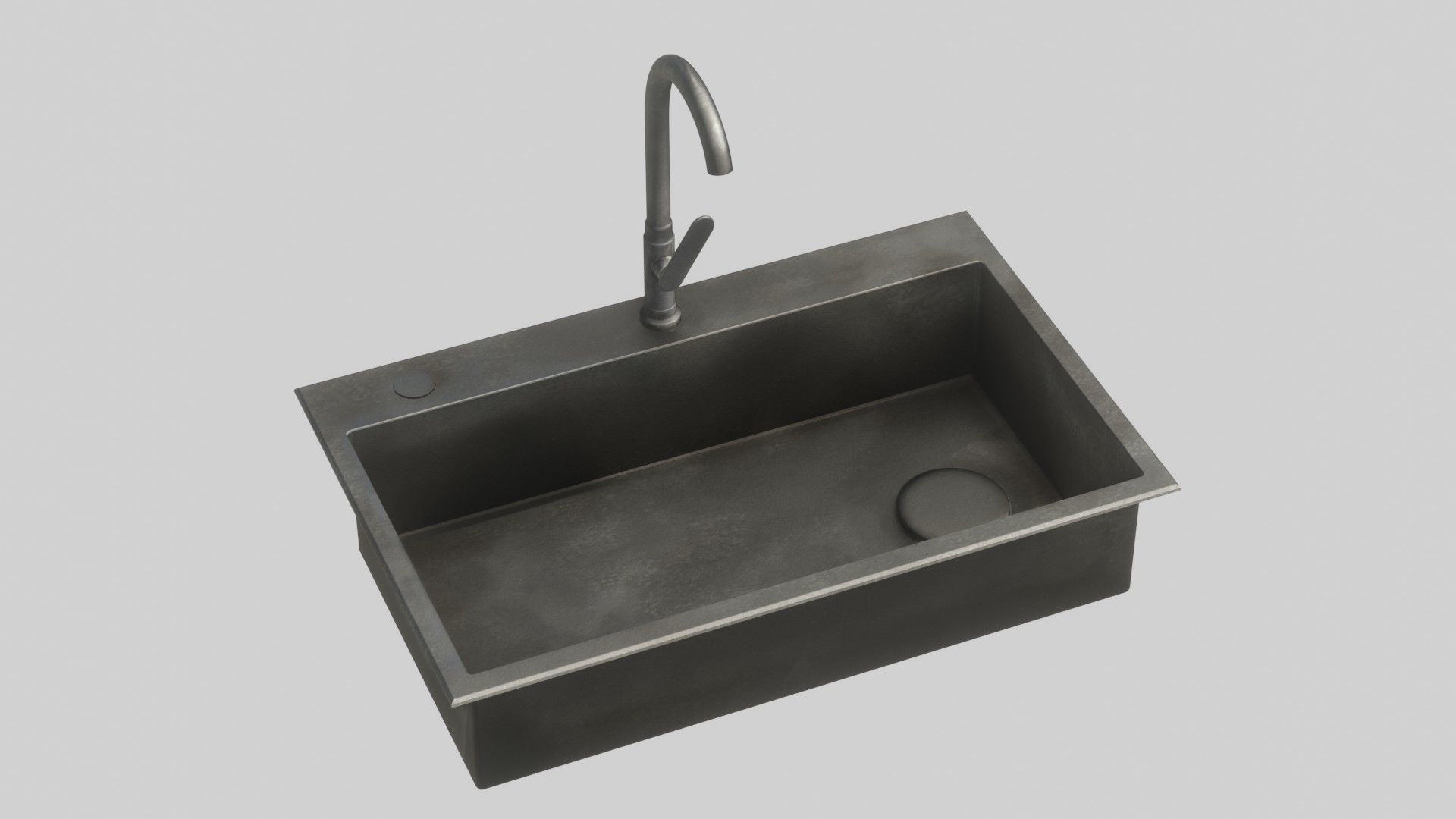 Kitchen Sink 3D Model Low-poly 3D model_9