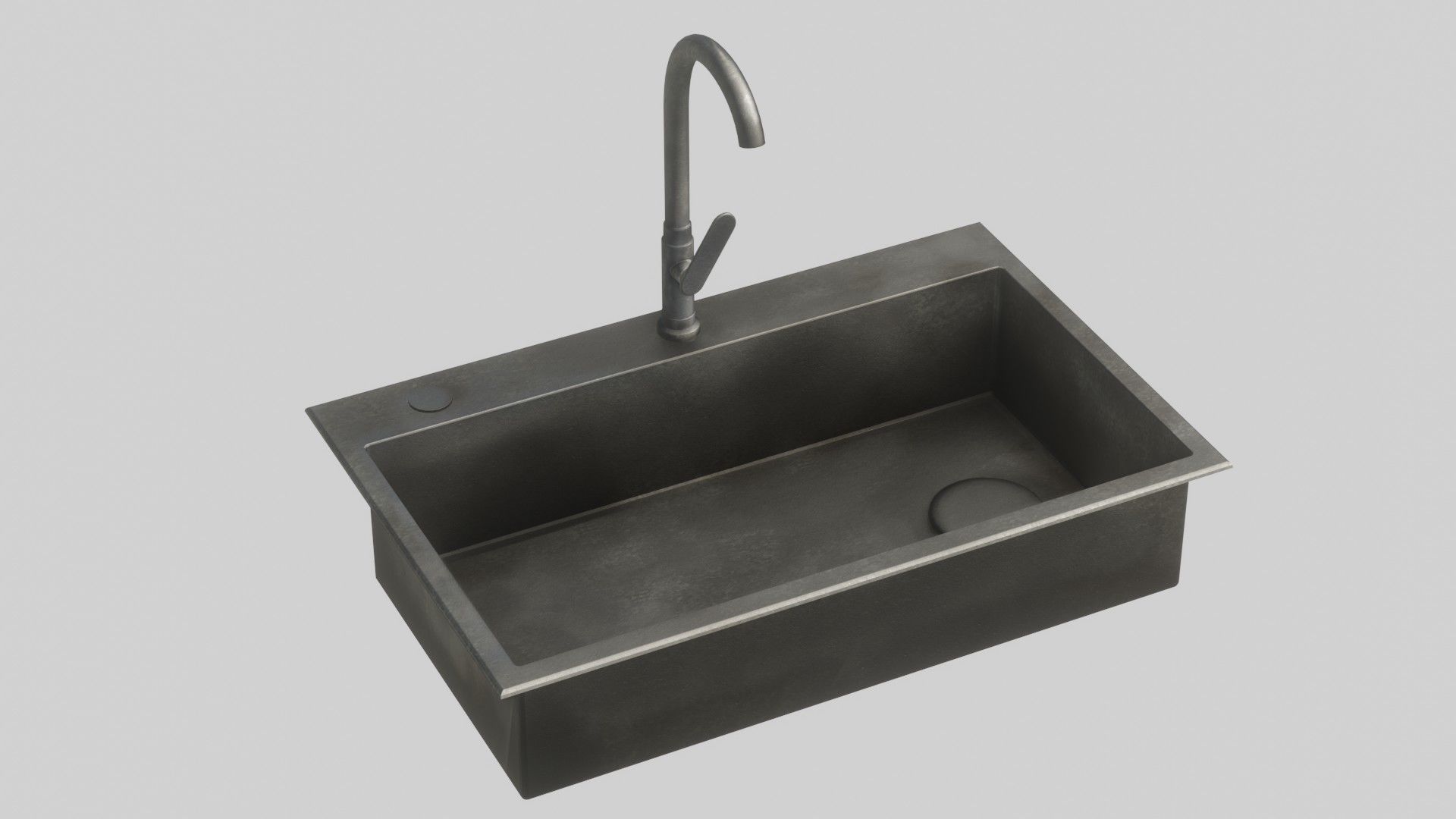 Kitchen Sink 3D Model Low-poly 3D model_7