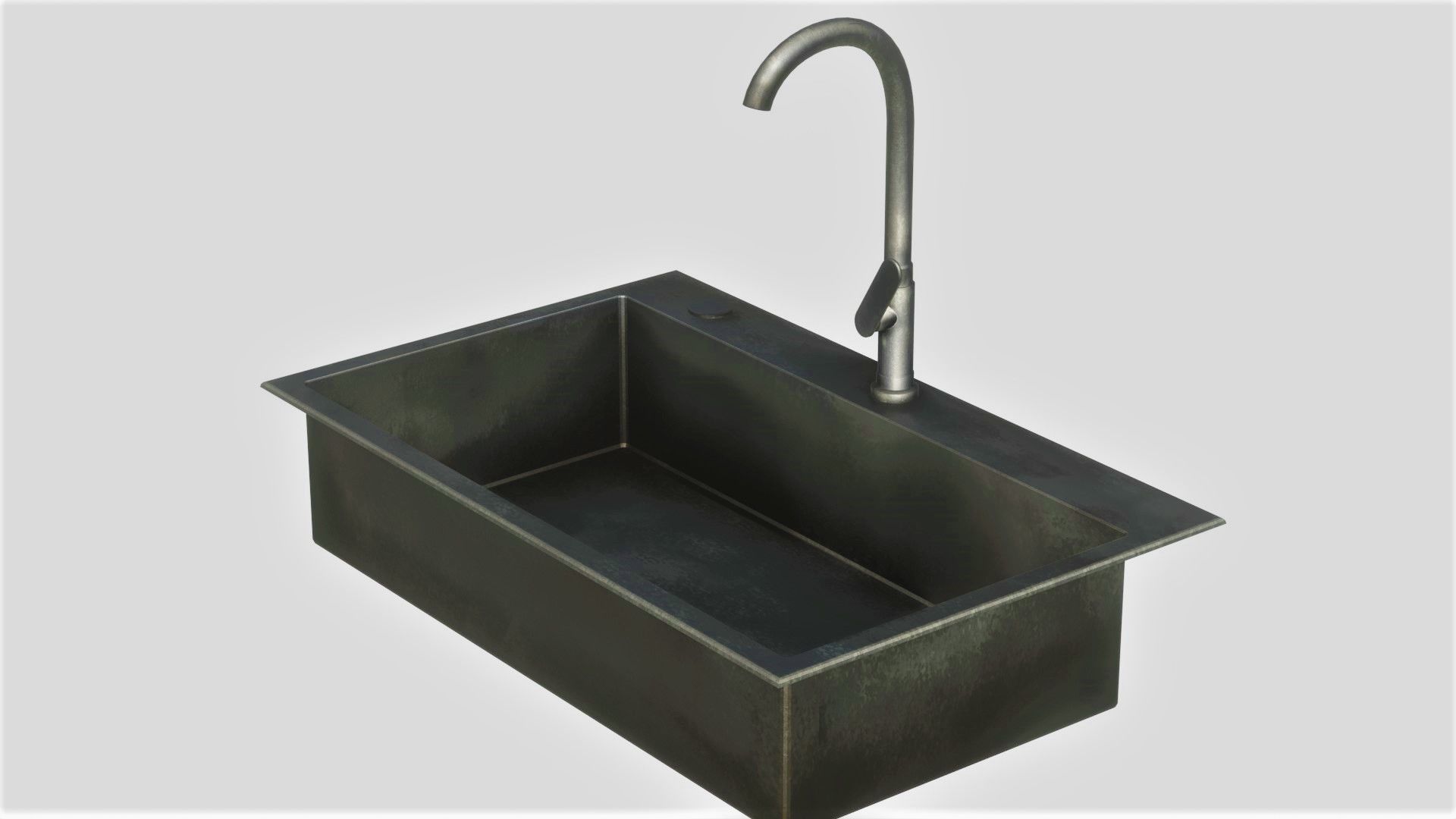 Kitchen Sink 3D Model Low-poly 3D model_13