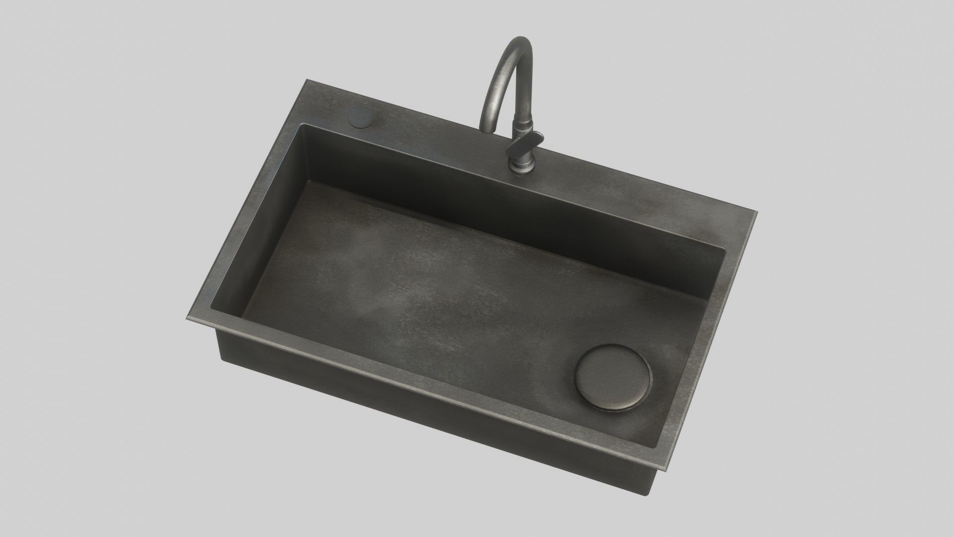 Kitchen Sink 3D Model Low-poly 3D model_11