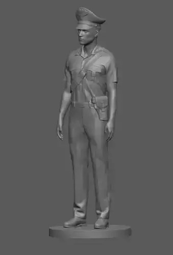 Carabiniere police officer in uniform