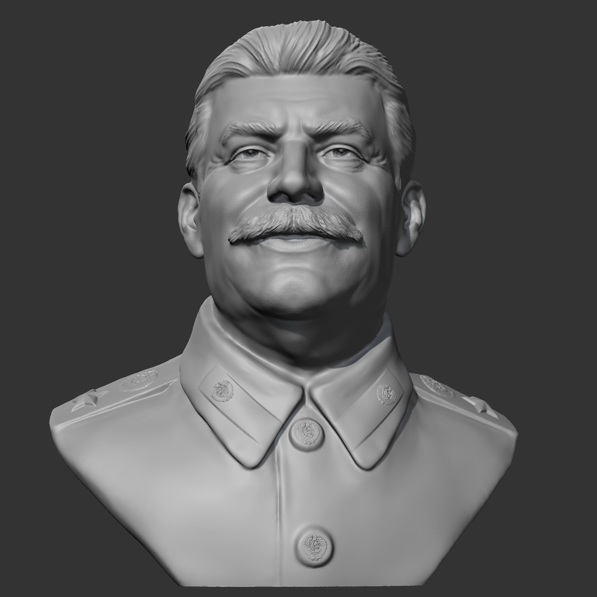 Joseph Stalin 3D print model 3D print model_9