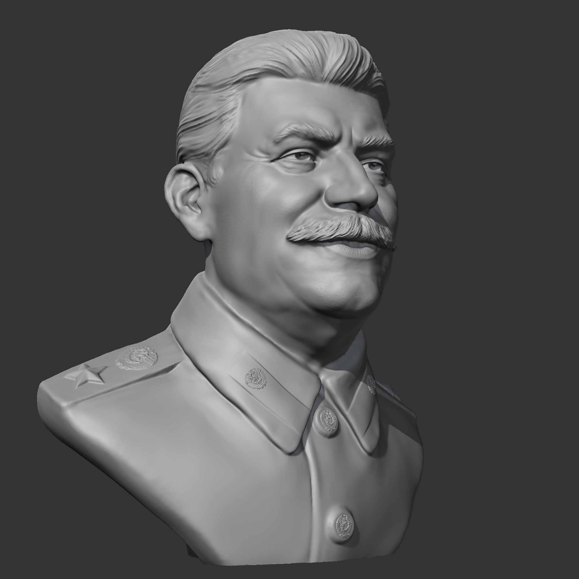 Joseph Stalin 3D print model 3D print model_8