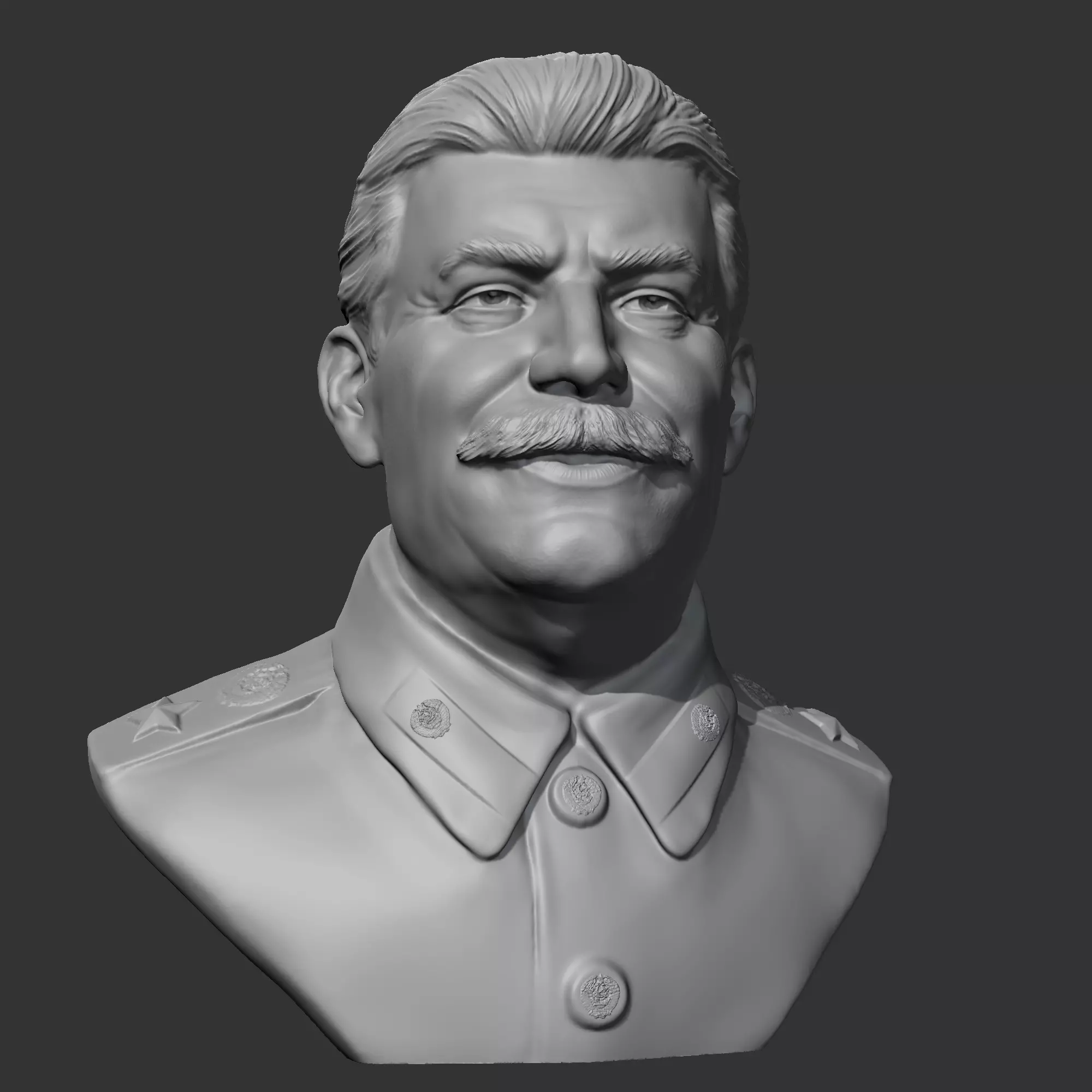 Joseph Stalin 3D print model 3D print model_0