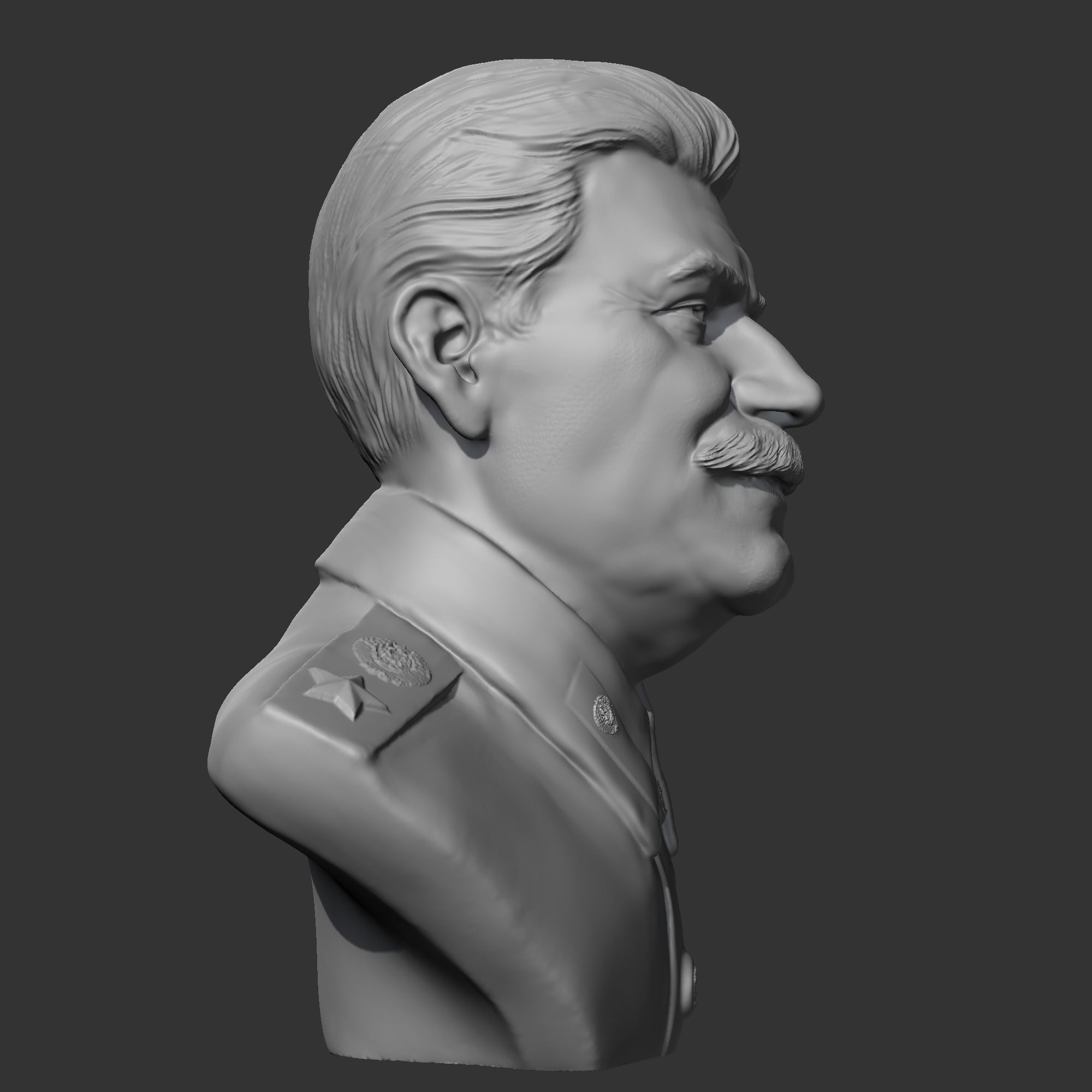 Joseph Stalin 3D print model 3D print model_7