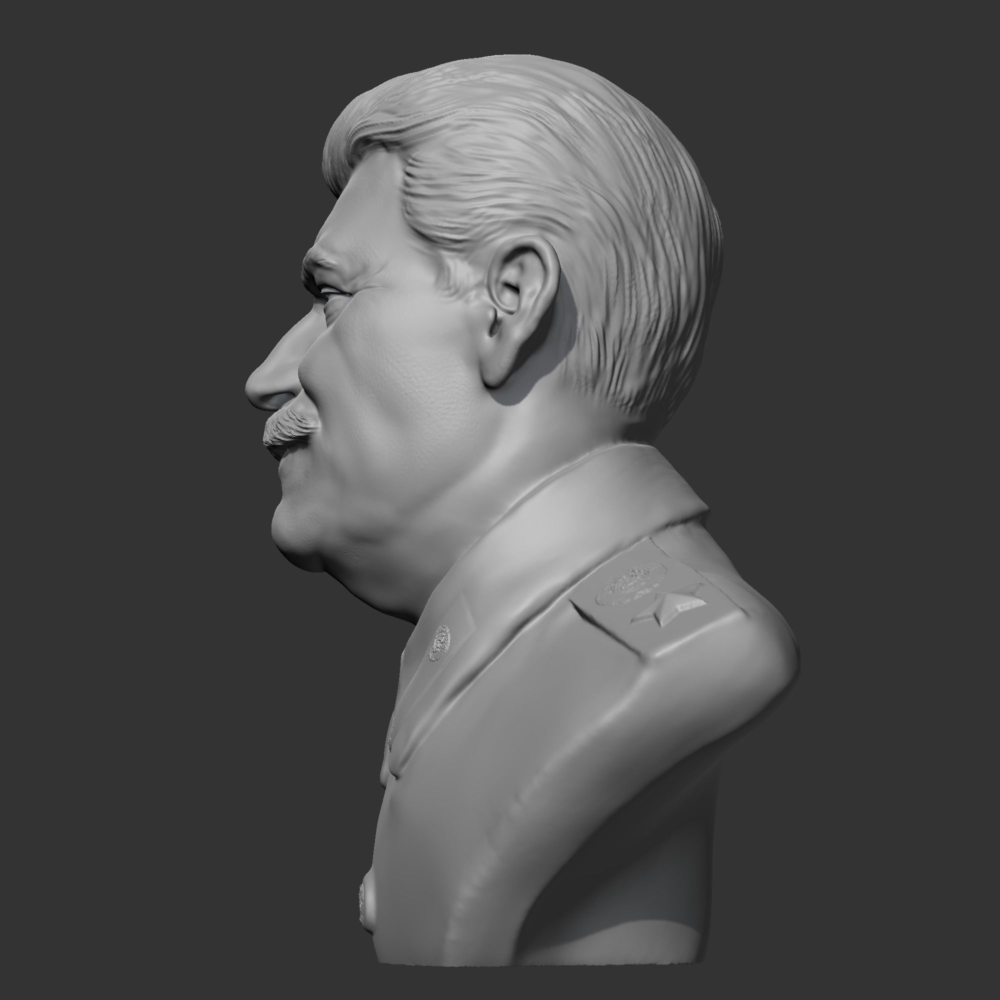 Joseph Stalin 3D print model 3D print model_3
