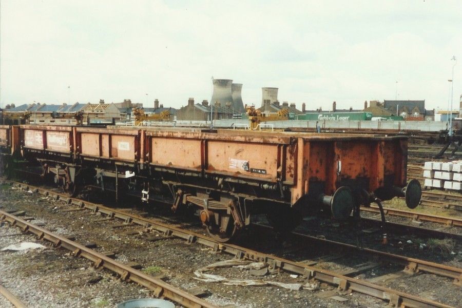 OO Model Railway BR OCA Ballast Wagon 3D print model_16