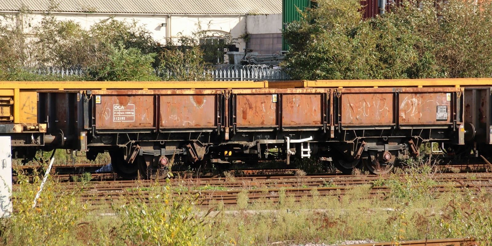 OO Model Railway BR OCA Ballast Wagon 3D print model_14