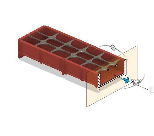 OO Model Railway BR OCA Ballast Wagon 3D print model_12