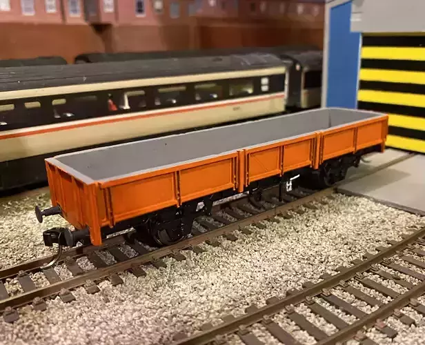 OO Model Railway BR OCA Ballast Wagon
