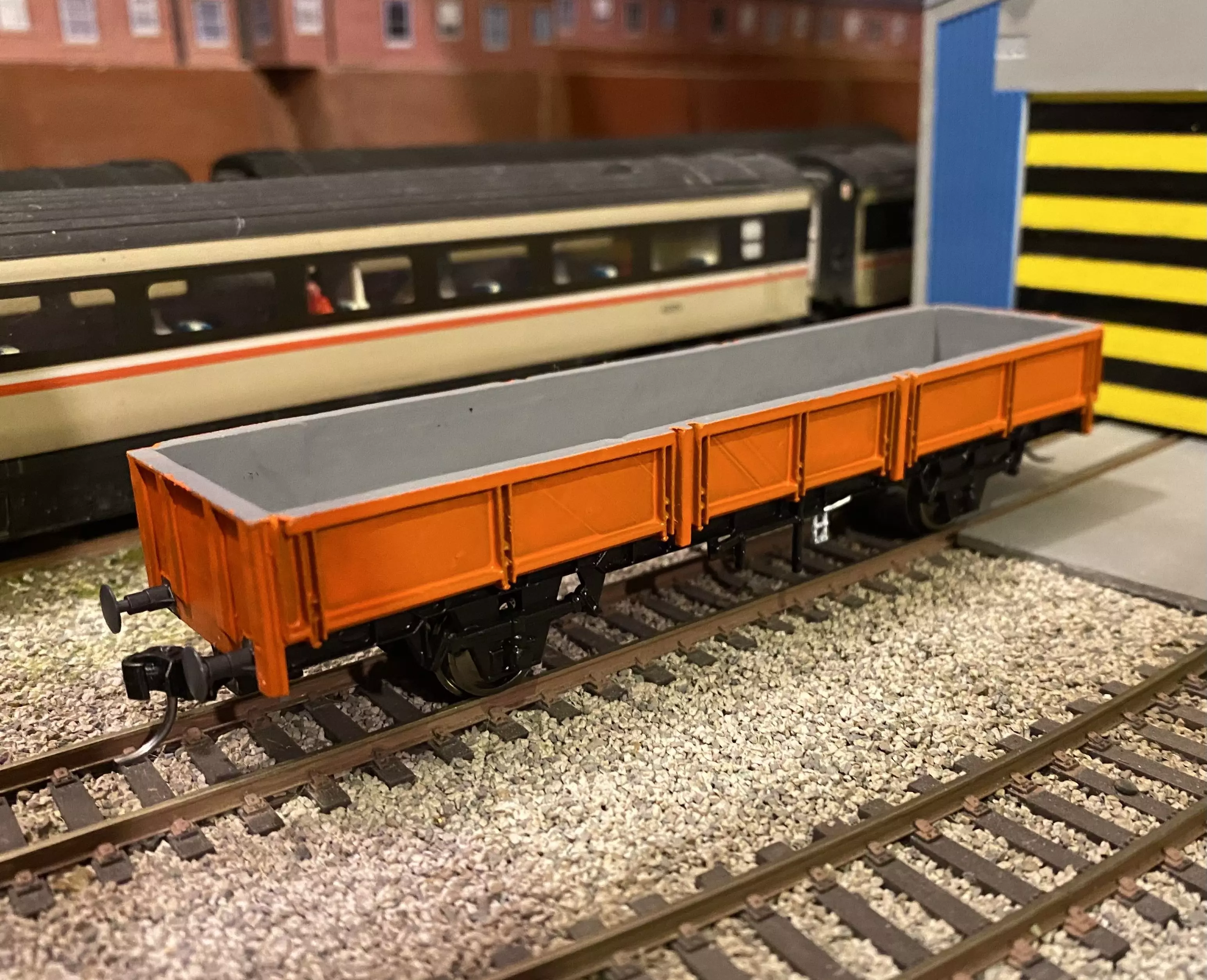 OO Model Railway BR OCA Ballast Wagon 3D print model_0
