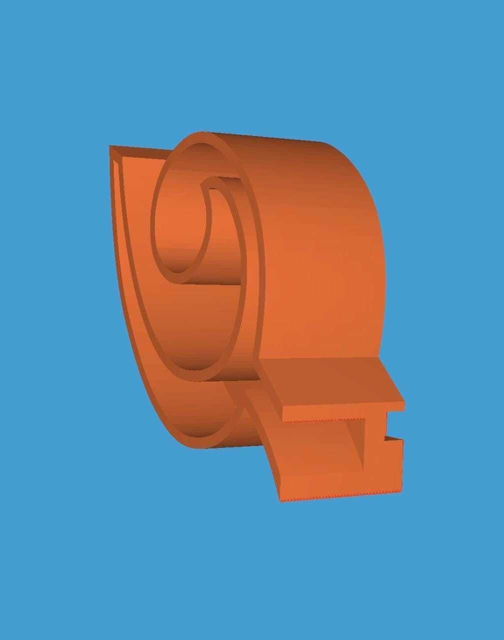 Bengali Alphabet Cast your own LETTERS Easy to cast puzzle fit 3D model_4