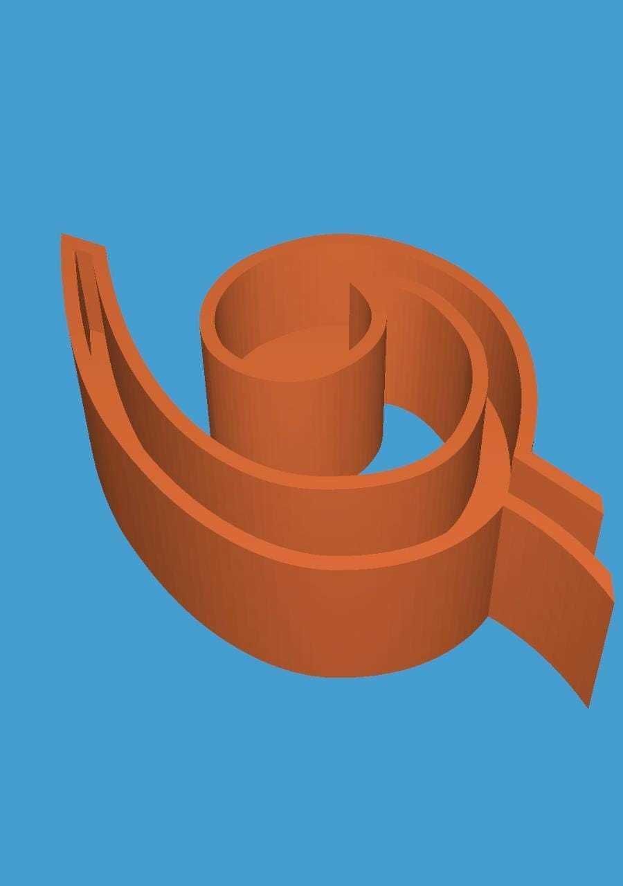 Bengali Alphabet Cast your own LETTERS Easy to cast puzzle fit 3D model_3